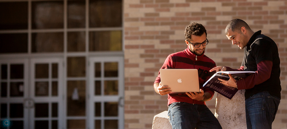 photo of students studying