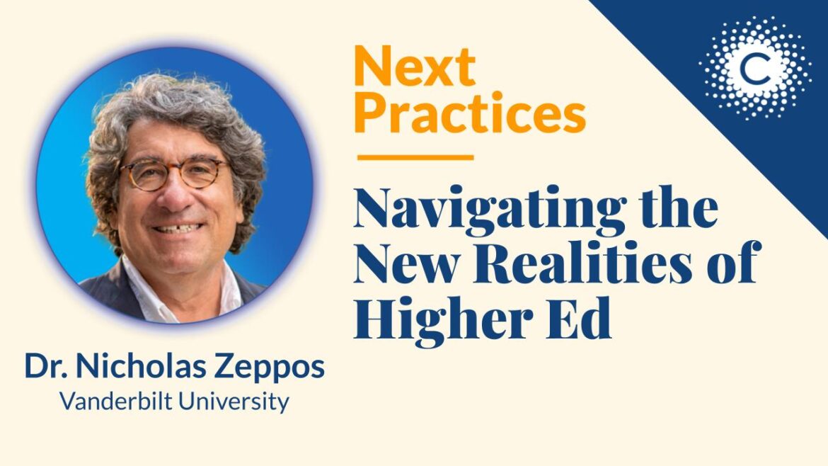 Dr. Nicholas S. Zeppos, Chancellor Emeritus of Vanderbilt University